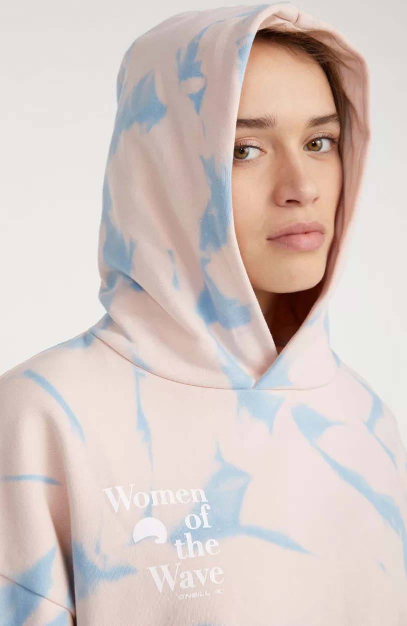 Best O’Neill Hoodie Women Of The Wave | Pink Tie Dye