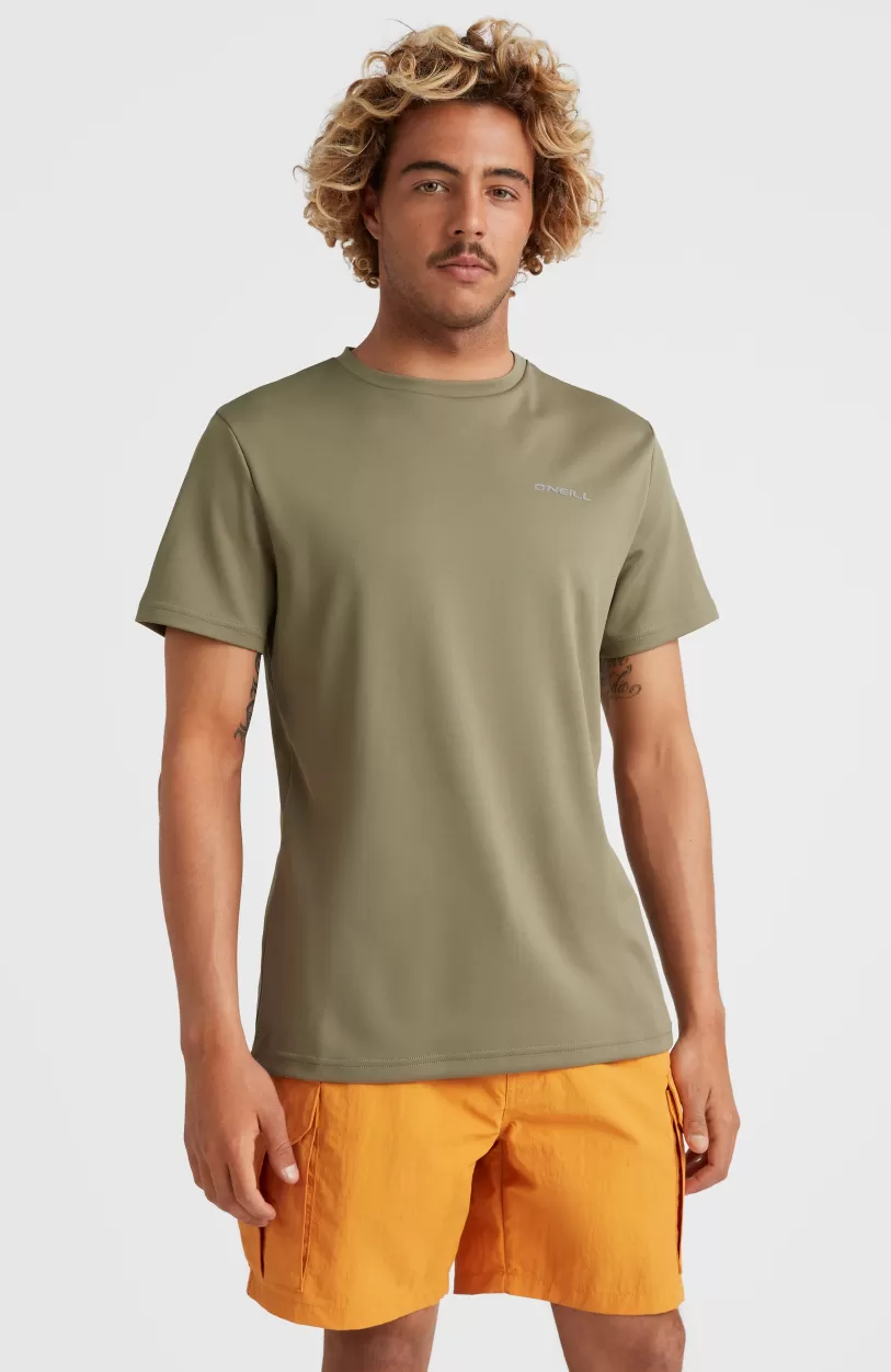 Best Sale O’Neill Hybrid Logo T-shirt | Deep Lichen Green