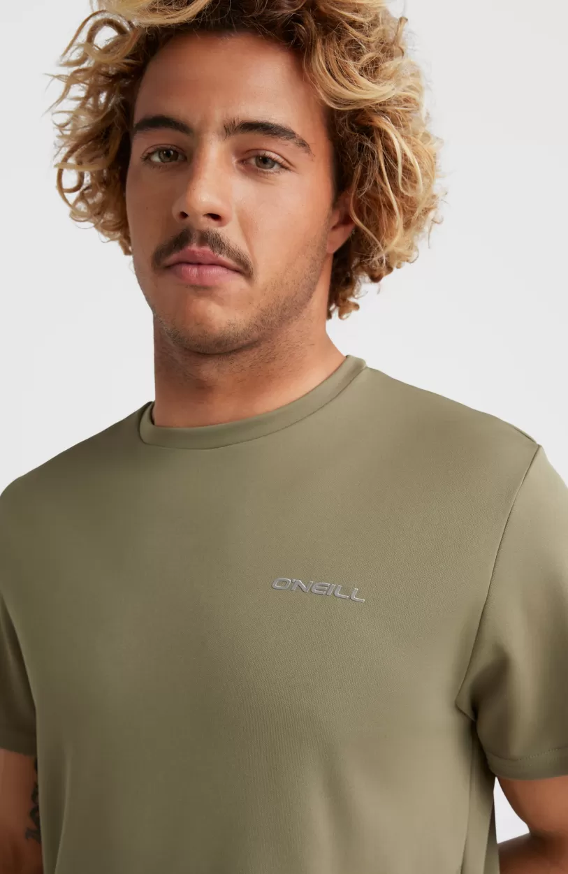 Best Sale O’Neill Hybrid Logo T-shirt | Deep Lichen Green