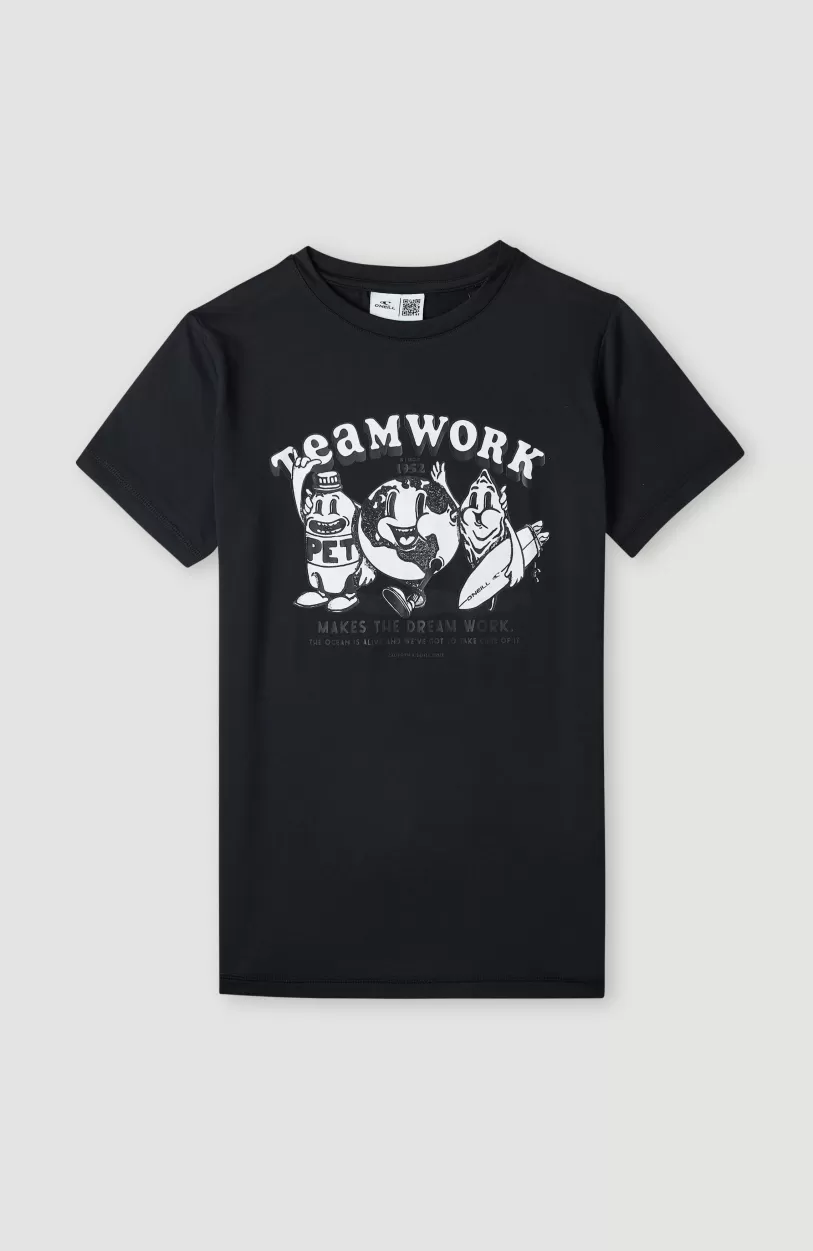 Flash Sale O’Neill Hybrid Teamwork T-shirt | Black Out