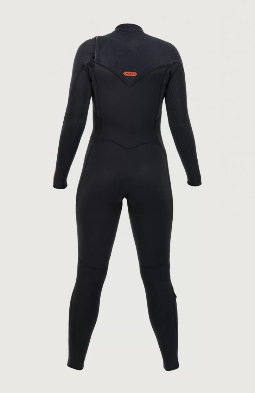 Online O’Neill Hyperfreak 3/2mm Chest Zip Full Wetsuit | BLACK/BLACK