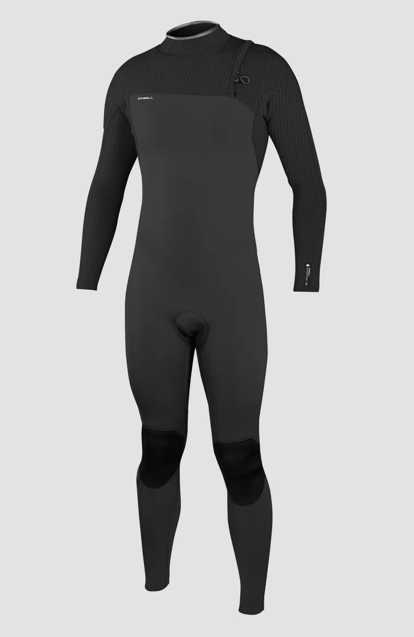 Outlet O’Neill Hyperfreak 3/2mm Competition Zipless Full Wetsuit | BLACK/BLACK