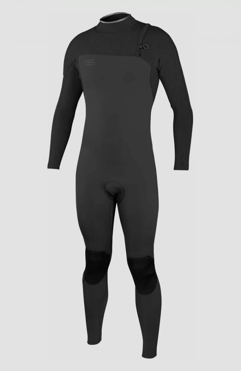 Hot O’Neill Hyperfreak 4/3mm Competition Zipless Full Wetsuit | BLACK/BLACK