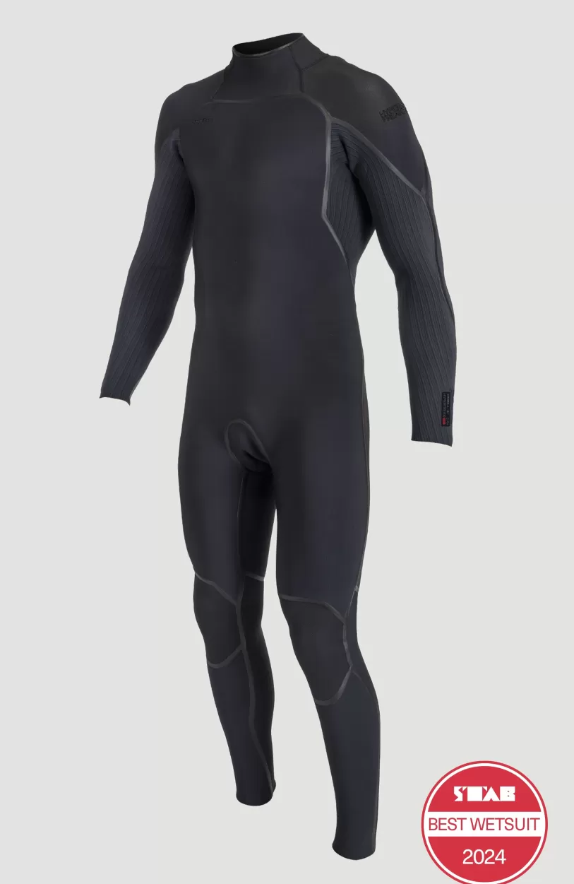 Fashion O’Neill Hyperfreak Fire 5/4+mm Back Zip Full Wetsuit | BLACK/BLACK