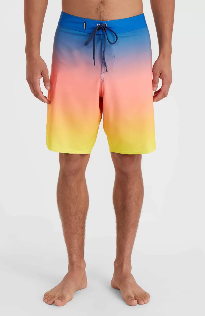 Sale O’Neill Hyperfreak Heat Fade 19" Boardshort | Blue Heat Fade