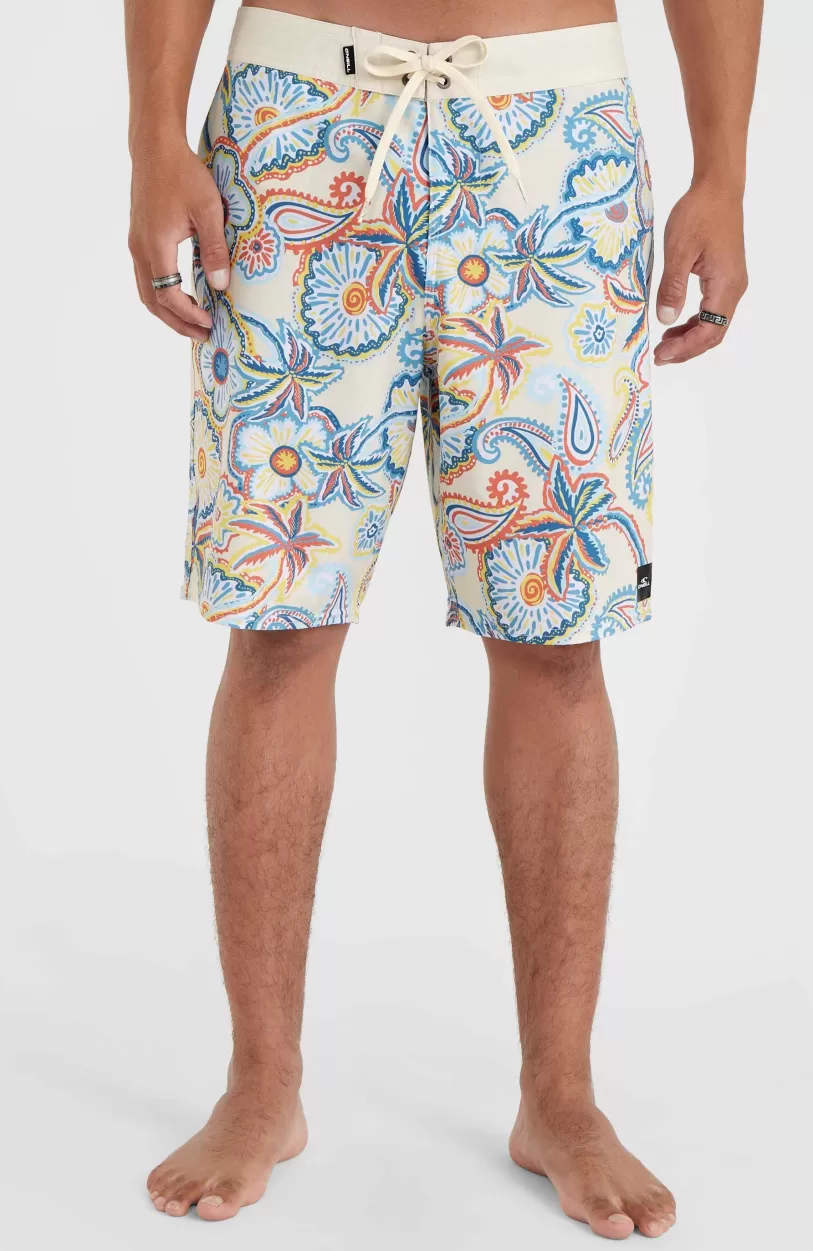 Flash Sale O’Neill Hyperfreak Mysto 20" Boardshort | Cream Mysto