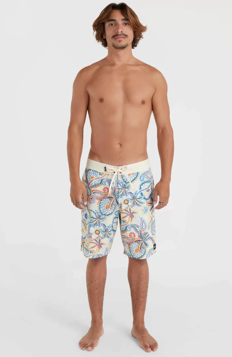 Flash Sale O’Neill Hyperfreak Mysto 20" Boardshort | Cream Mysto