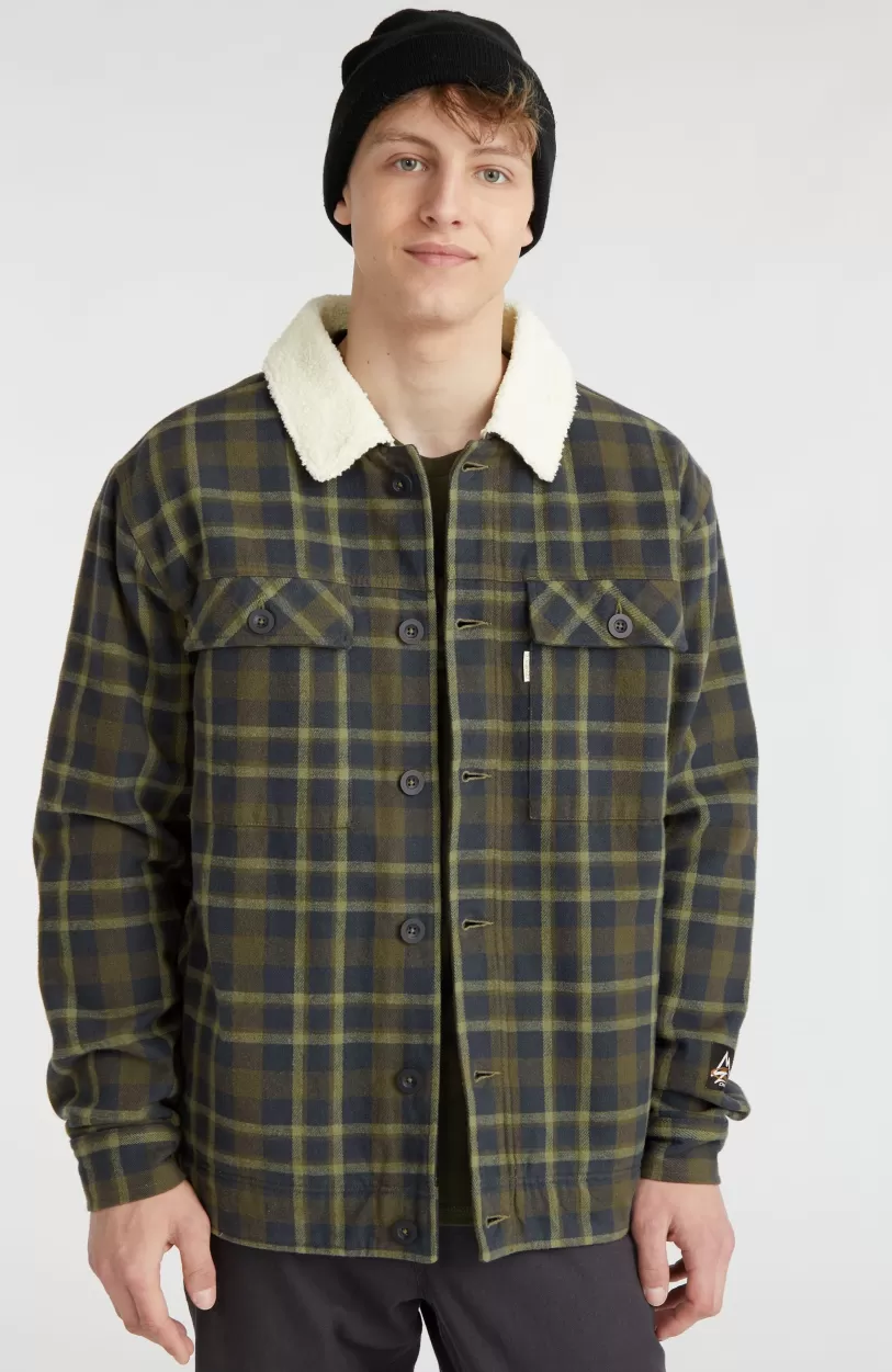 Store O’Neill Jas Fleece-Lined | Blue Shirt Check