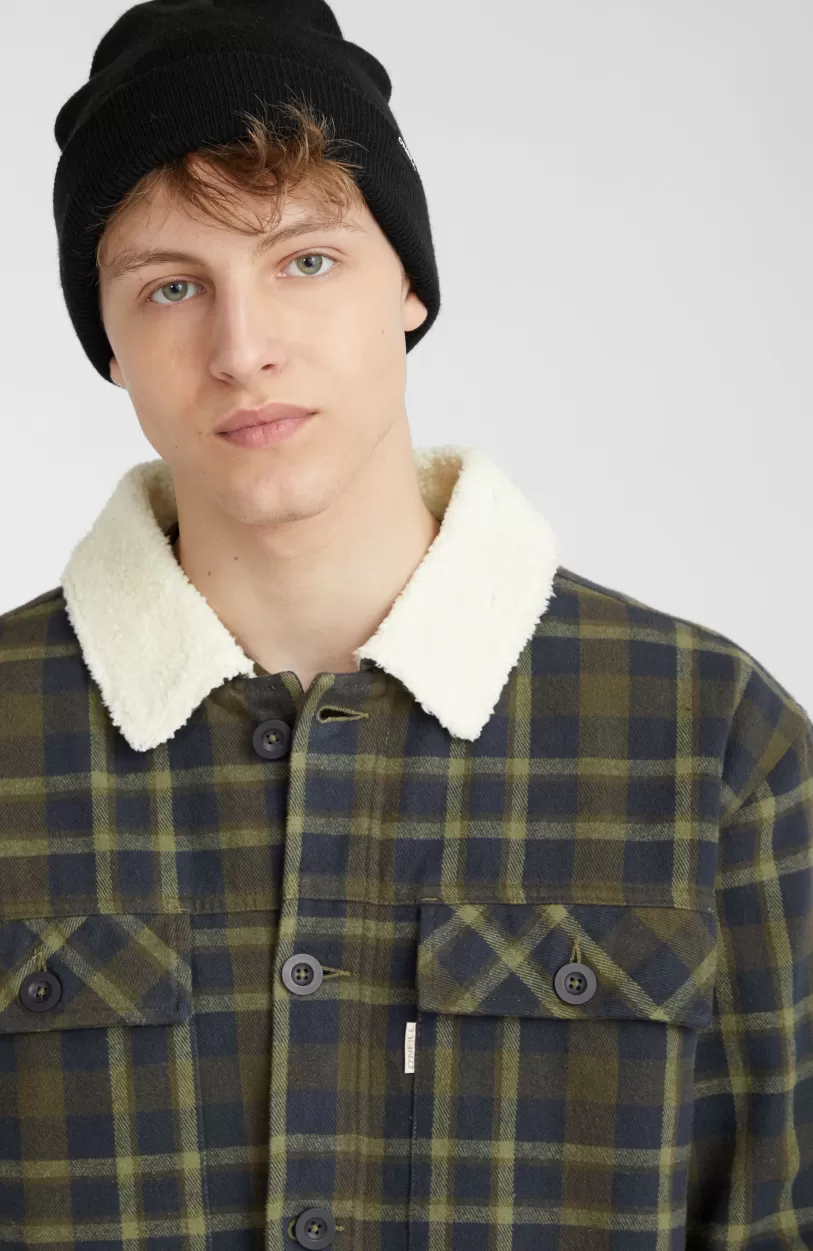 Store O’Neill Jas Fleece-Lined | Blue Shirt Check