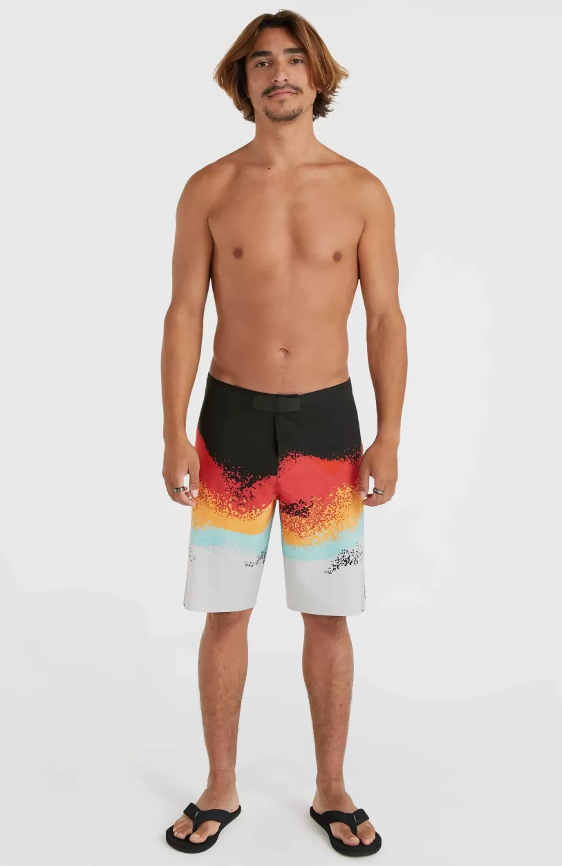Best O’Neill Jordy Smith Hyperfreak Hydro Tech 20" Boardshort | Black Hyperfreak Hydro Tech