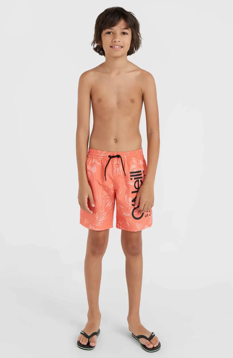 Discount O’Neill Mix And Match Cali Floral 14'' Zwembroek | Living Coral Tonal Tropicana