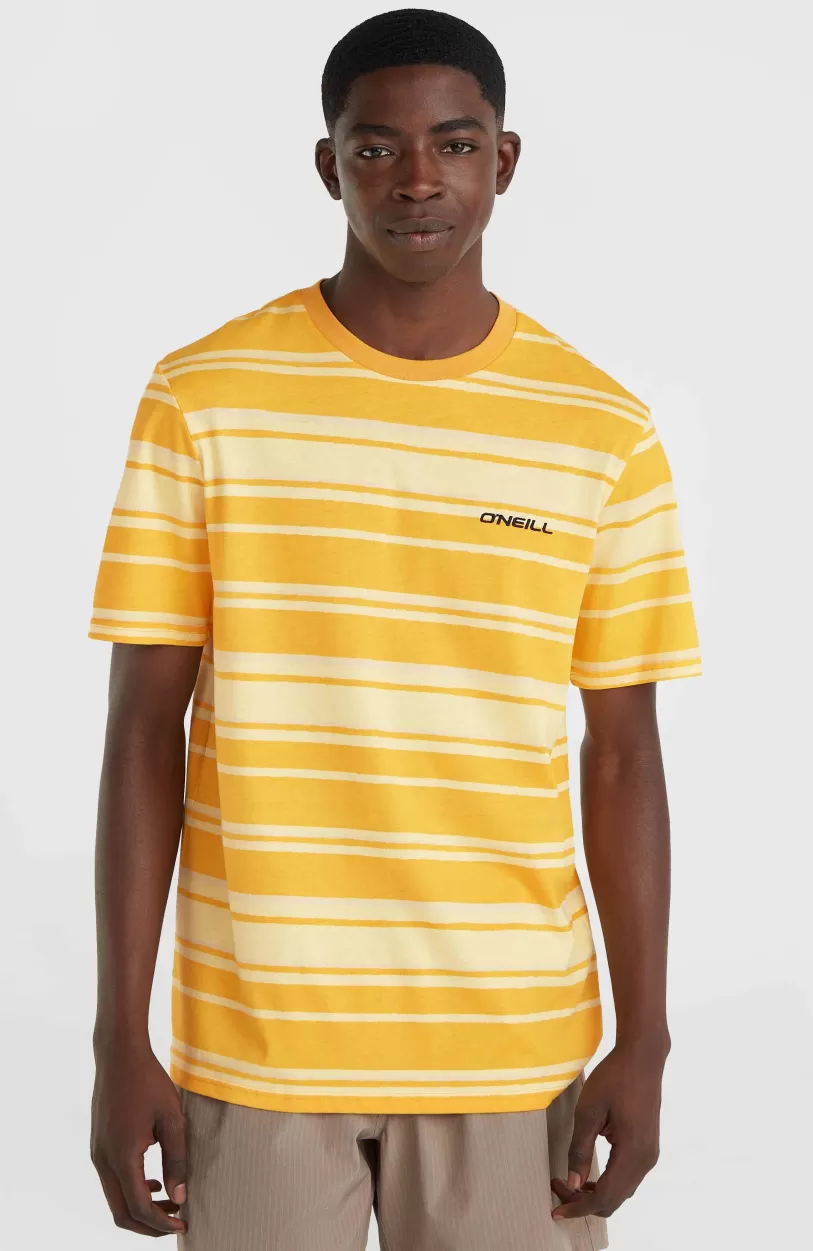 Cheap O’Neill Mix And Match Stripe T-shirt | Yellow Bold Stripes