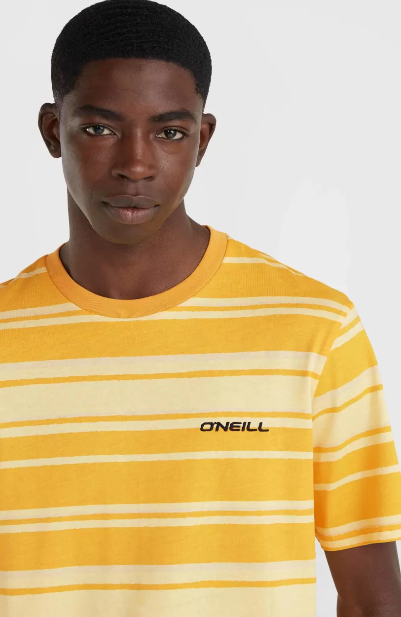 Cheap O’Neill Mix And Match Stripe T-shirt | Yellow Bold Stripes