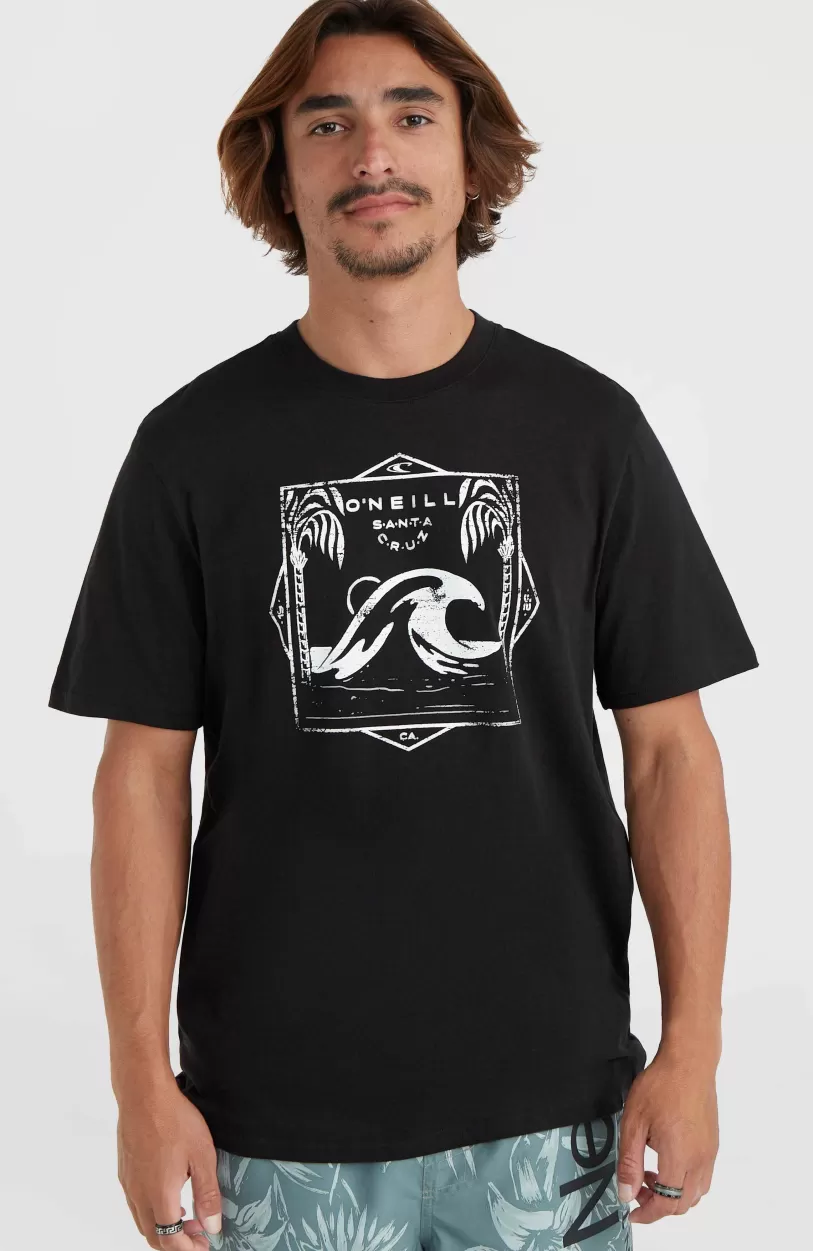 Outlet O’Neill Mix And Match Wave T-shirt | Black Out