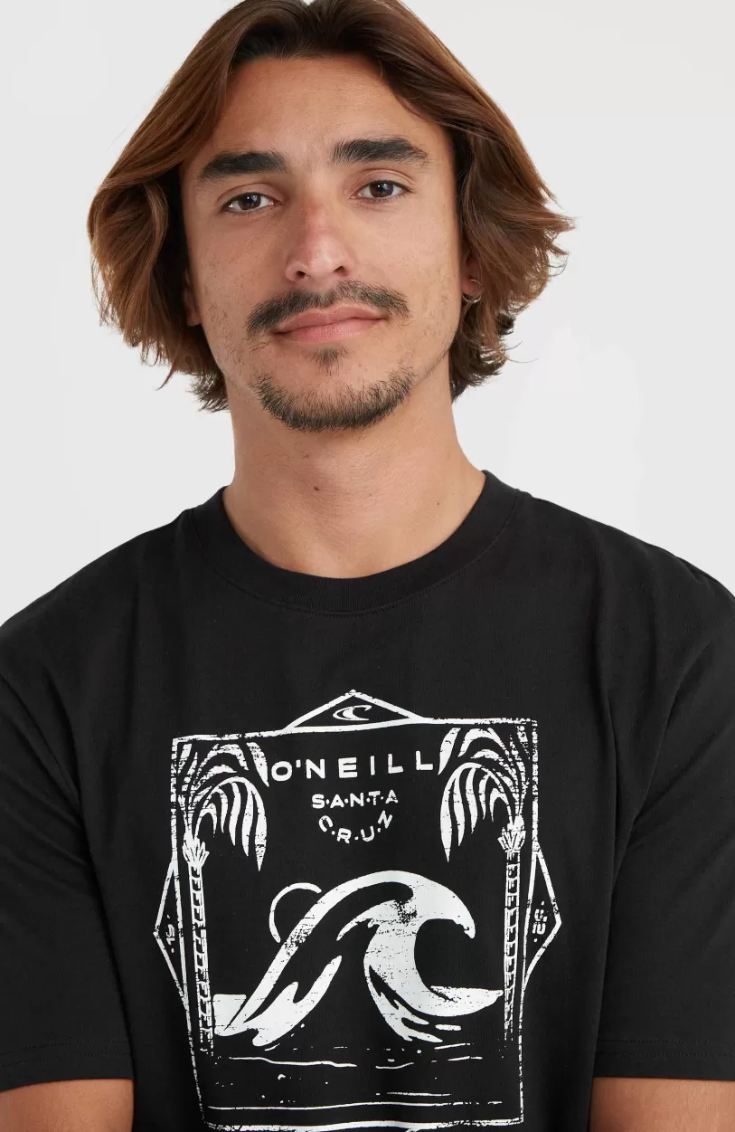 Outlet O’Neill Mix And Match Wave T-shirt | Black Out