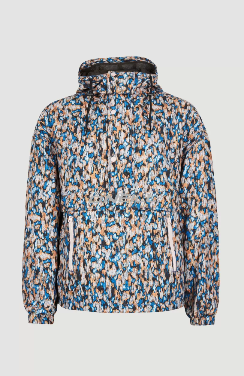 Store O’Neill Modular Anorak Jas | Blue Minimal Camo