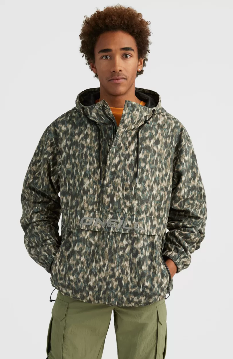 Best O’Neill Modular Anorak Jas | Green Minimal Camo