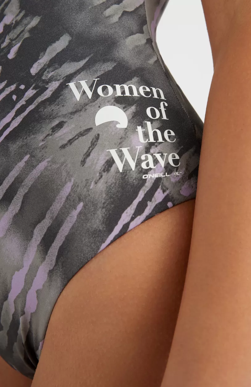 New O’Neill Mykonos Women Of The Wave Badpak | Grey Tie Dye