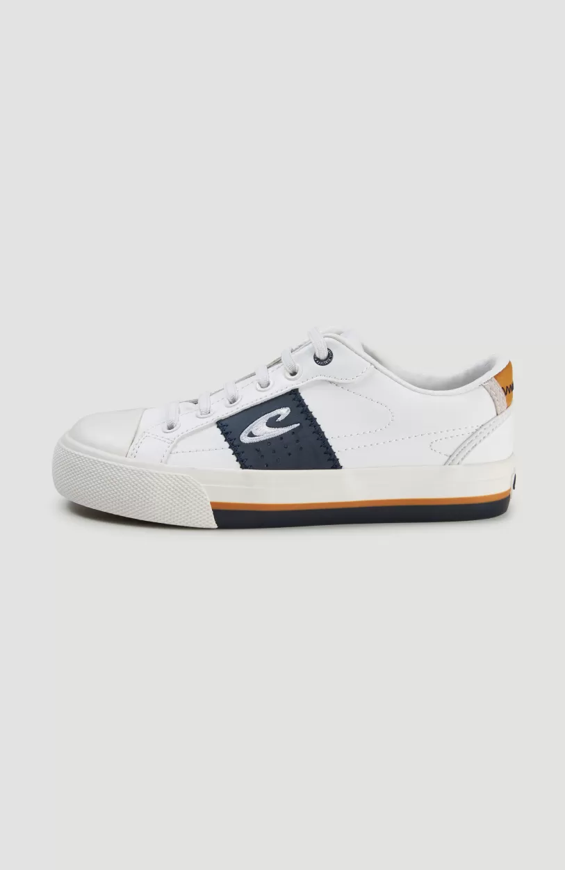 Shop O’Neill OCEAN CITY LOW Sneaker Junior | Bright White