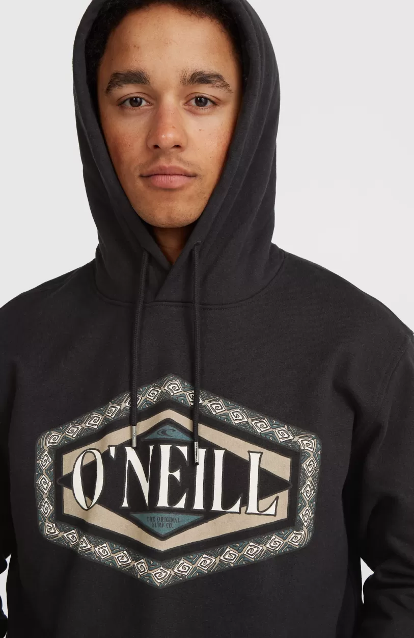 Fashion O’Neill O'Neill Front Print Hoodie | Black Out