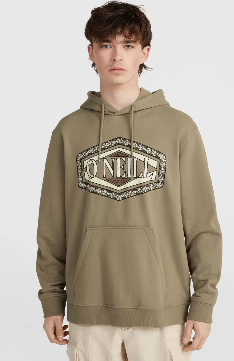 Outlet O’Neill O'Neill Front Print Hoodie | Concrete