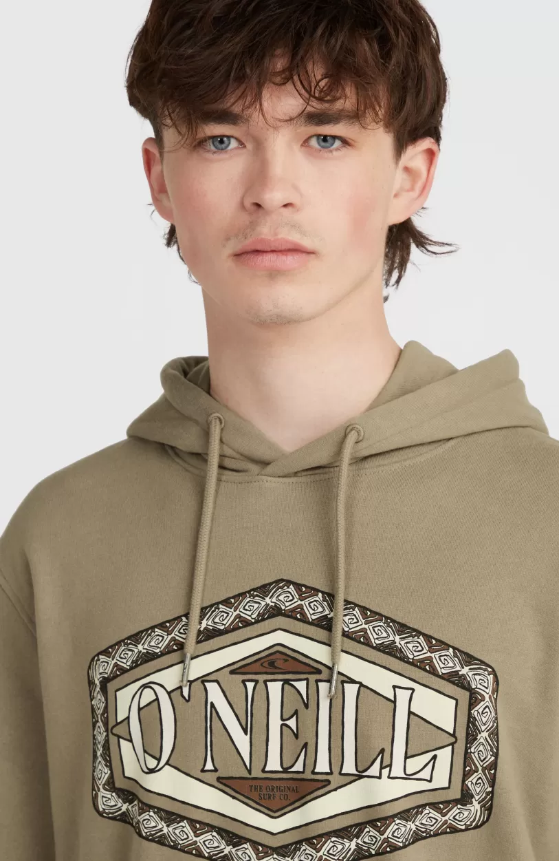 Outlet O’Neill O'Neill Front Print Hoodie | Concrete