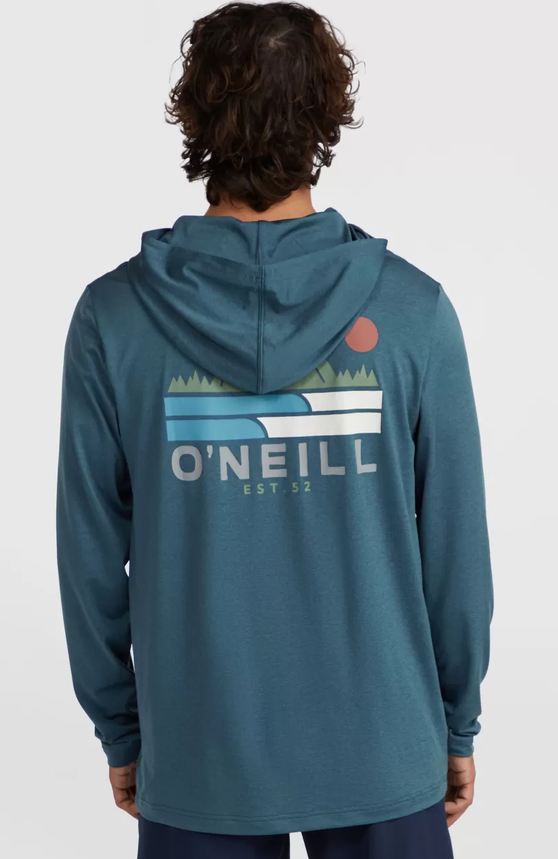 Store O’Neill O'Neill TRVLR Series UPF Shirt Met Lange Mouwen En Capuchon | Midnight Navy