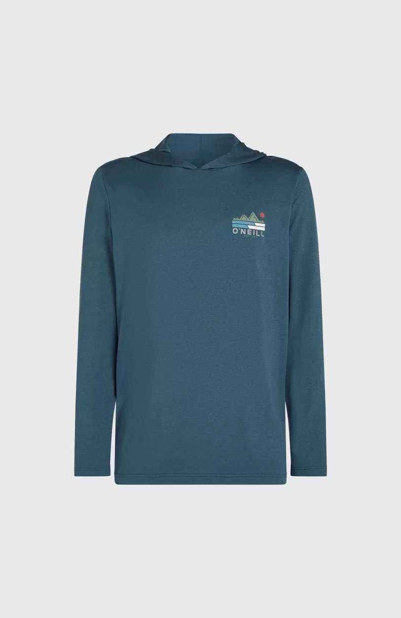 Store O’Neill O'Neill TRVLR Series UPF Shirt Met Lange Mouwen En Capuchon | Midnight Navy
