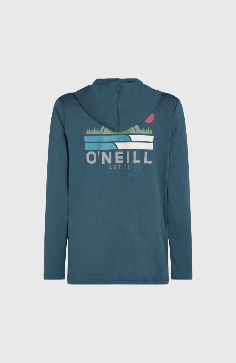 Store O’Neill O'Neill TRVLR Series UPF Shirt Met Lange Mouwen En Capuchon | Midnight Navy