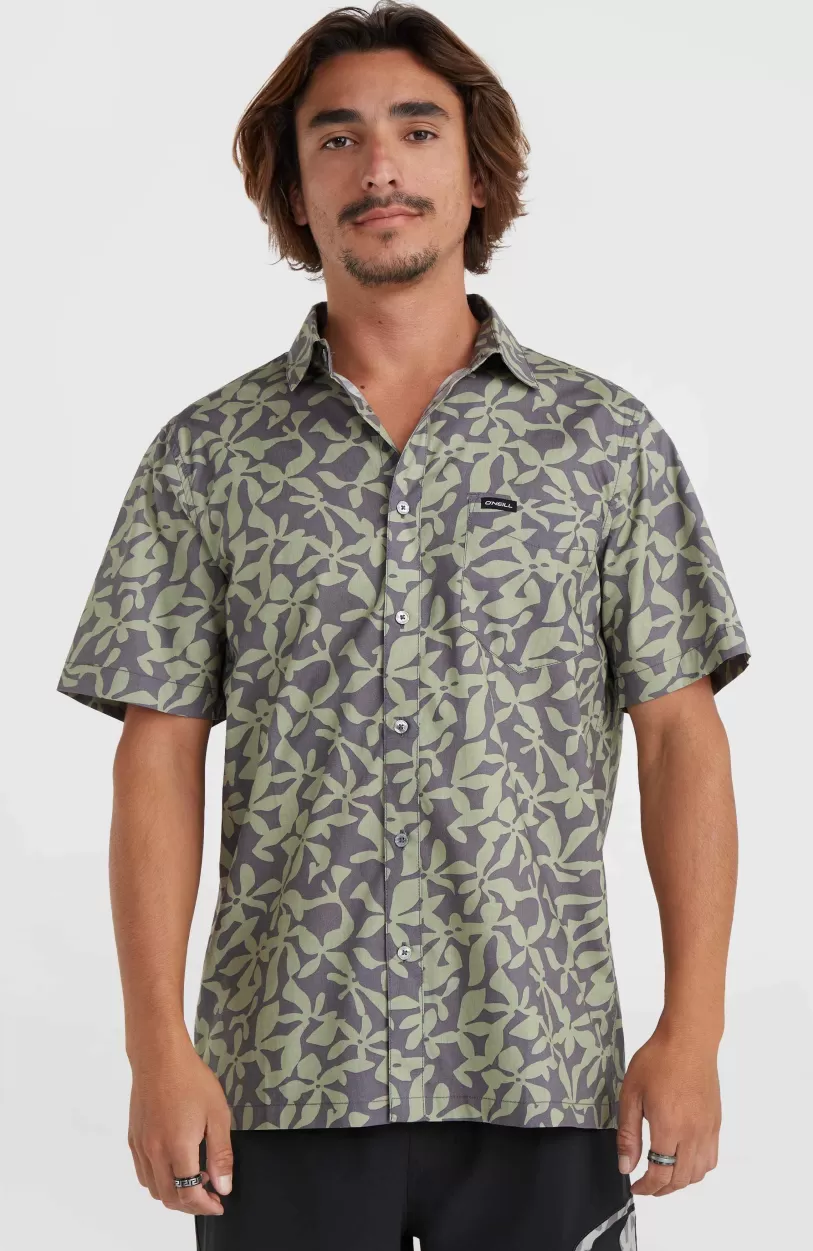 Flash Sale O’Neill O'Riginals Eco Standard Leaf Overhemd | Green Seagrass