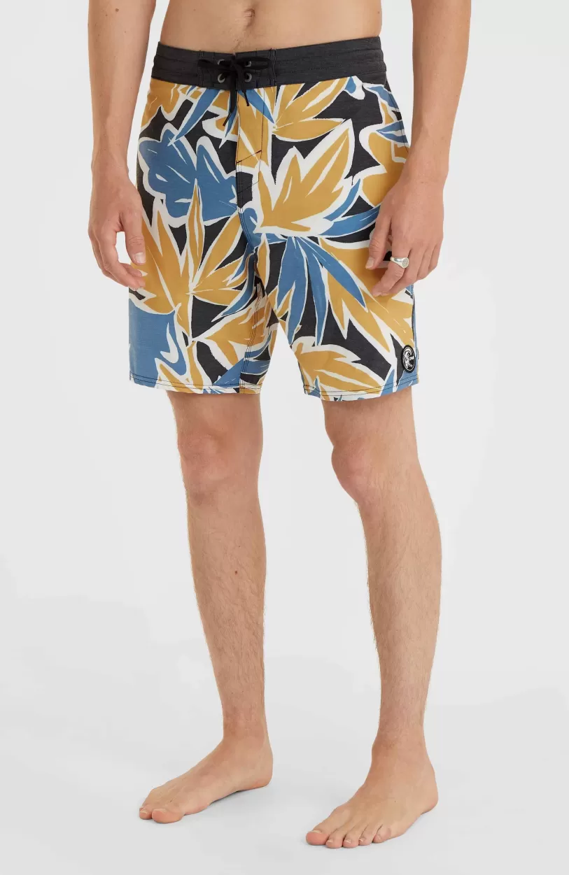 Store O’Neill O'Riginals Print 18" Cruzers Boardshort | Seafoam Black