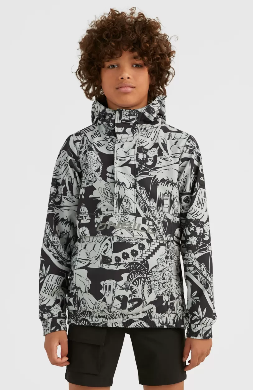 Cheap O’Neill Outdoor Anorak Jas | Black Oyster