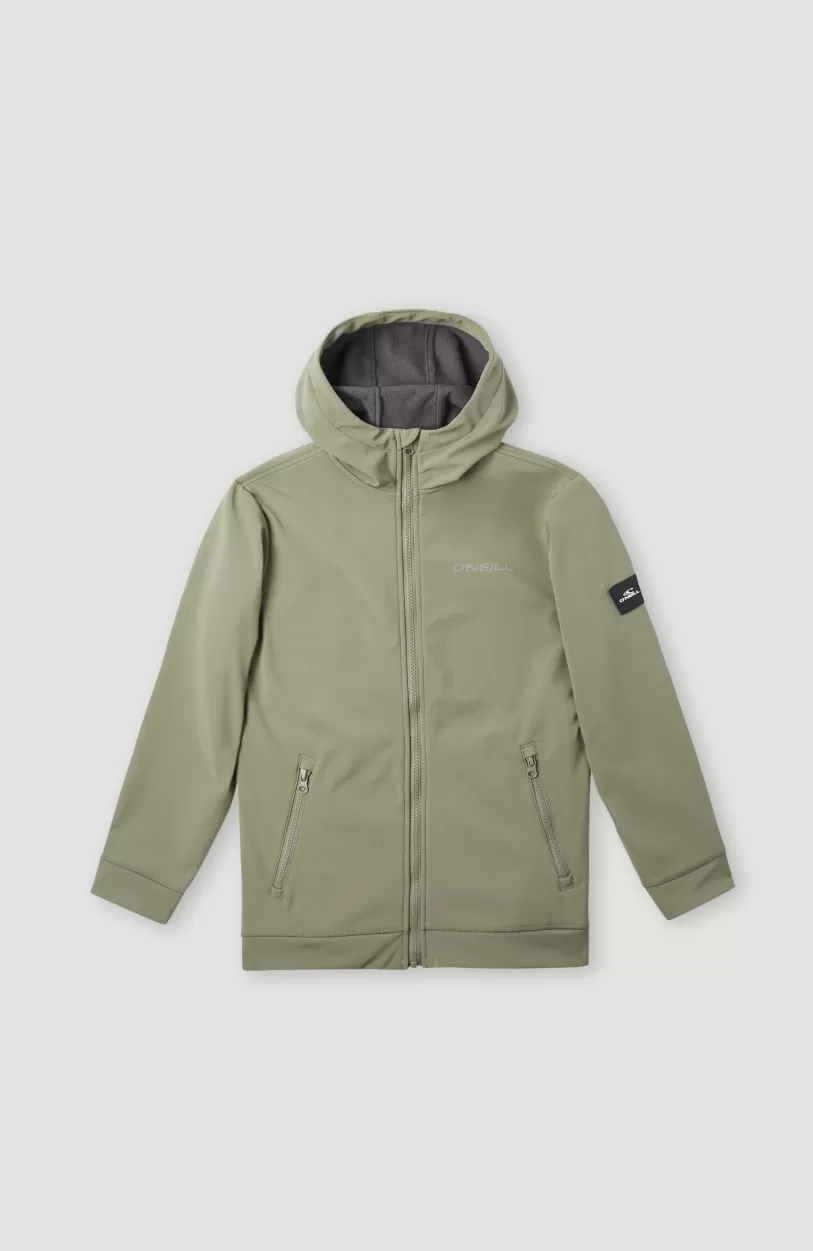 Hot O’Neill Outdoor Softshell Jas | Deep Lichen Green