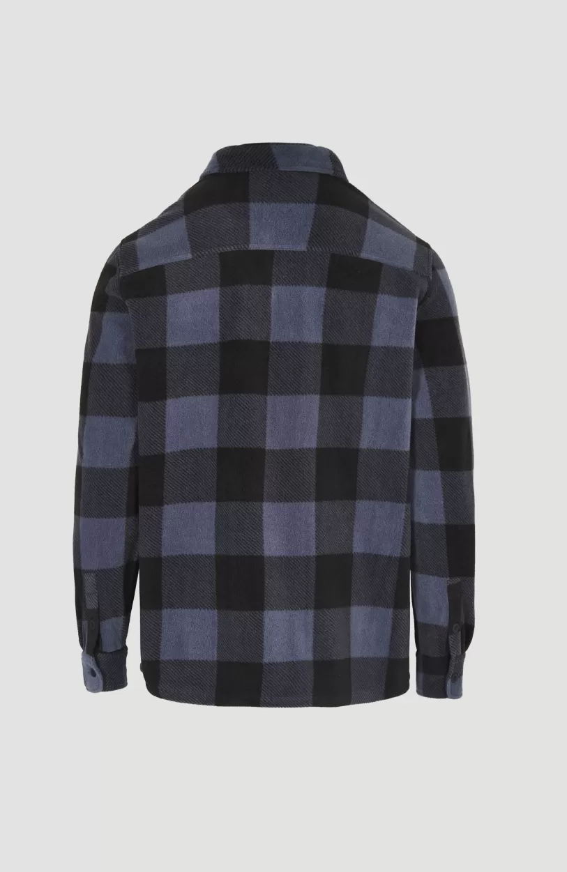 Sale O’Neill Overhemd Superfleece | Blue Utility Check