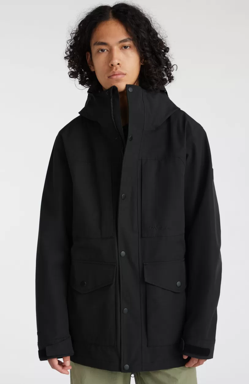 Shop O’Neill Parka O'Neill TRVLR Series Journey Shell | Black Out