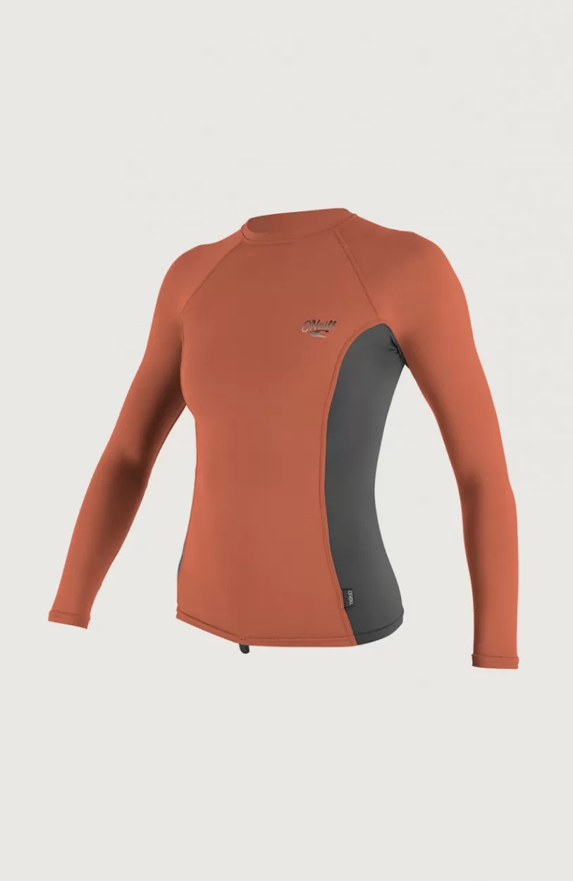 Outlet O’Neill Premium Skins Long Sleeve Rash Guard | Orange