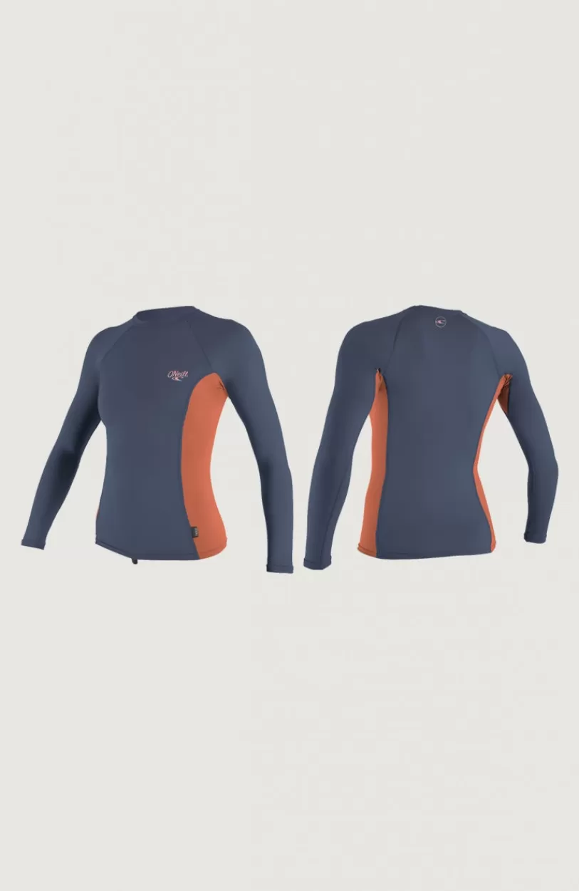 Clearance O’Neill Premium Skins Long Sleeve Rash Guard | Purple