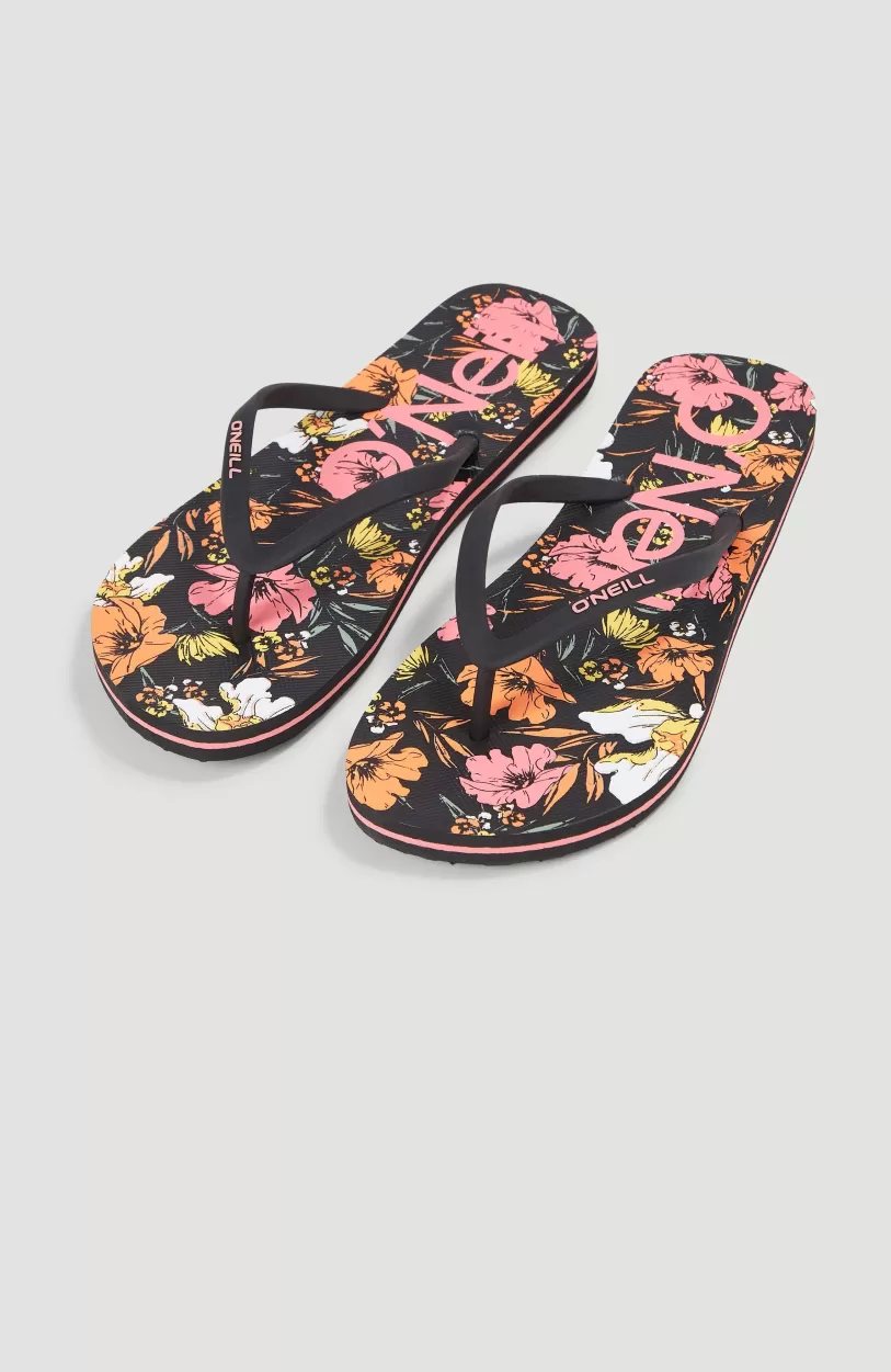 Clearance O’Neill Profile Graphic Slippers | Black Bluemchen