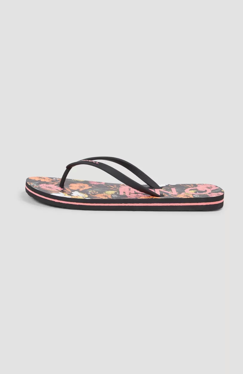 Clearance O’Neill Profile Graphic Slippers | Black Bluemchen