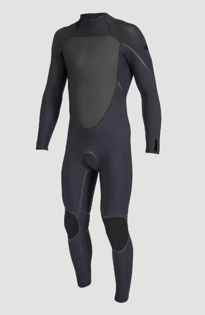 Best O’Neill Psycho Tech 5/4mm Back Zip Full Wetsuit | BLACK/BLACK