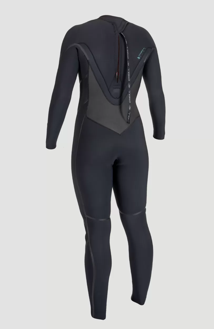 Cheap O’Neill Psycho Tech 5/4mm Back Zip Full Wetsuit | BLACK/BLACK