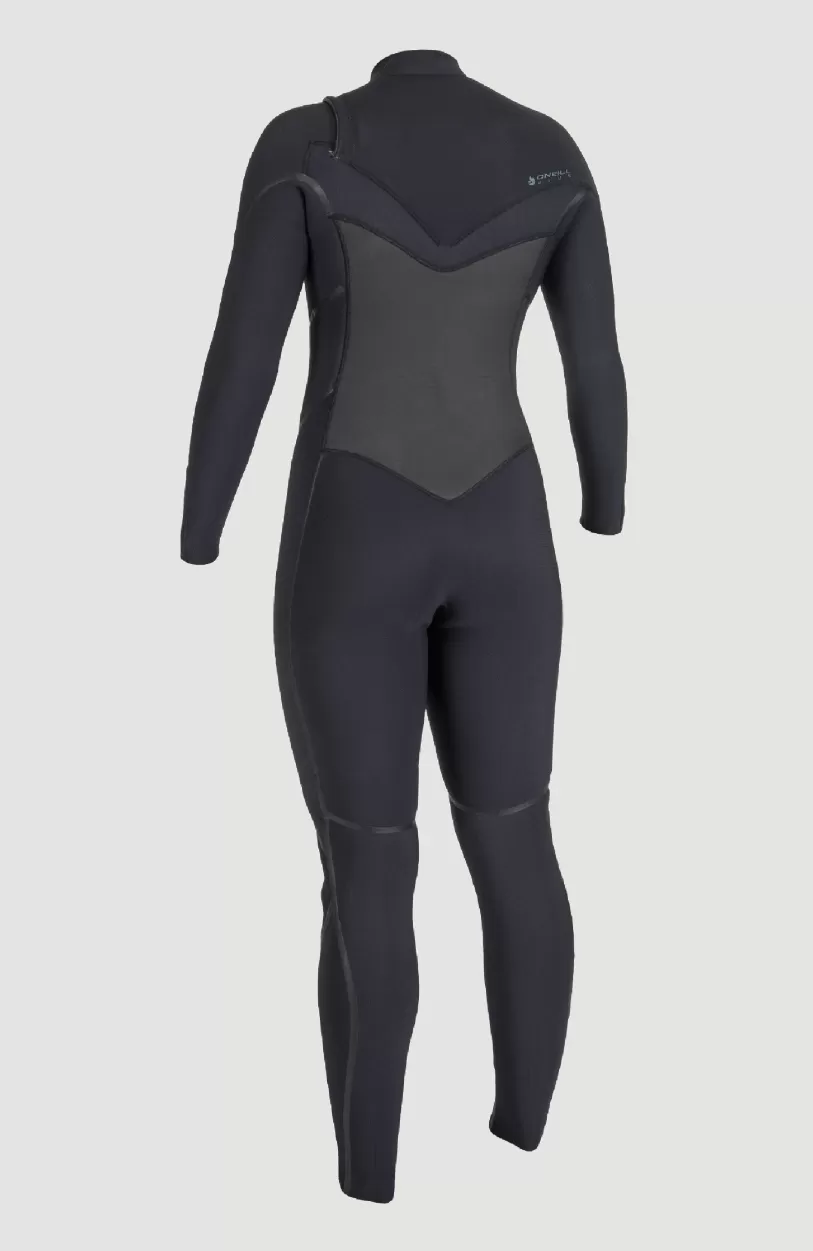 Cheap O’Neill Psycho Tech 5/4mm Chest Zip Full Wetsuit | BLACK/BLACK