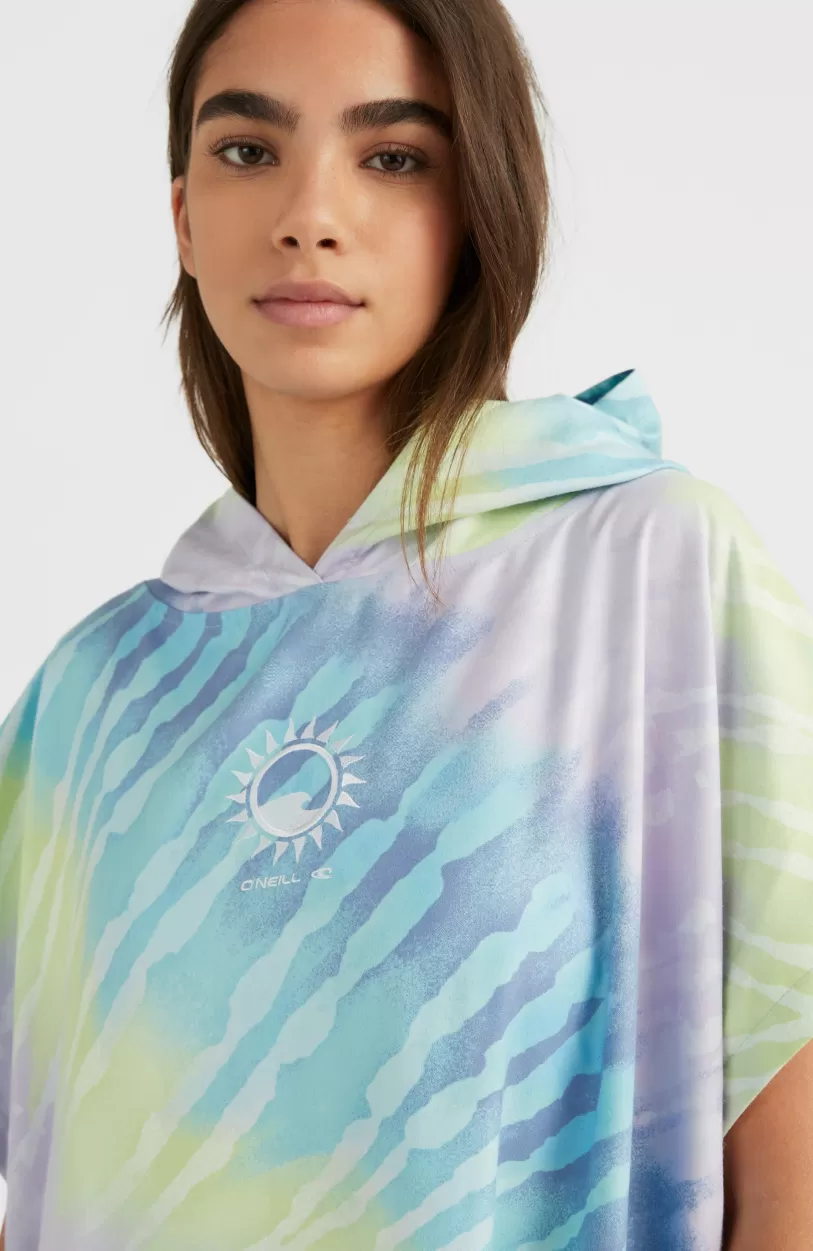 Cheap O’Neill Quick Dry Jack's Hooded Handdoek | Blue Tie Dye