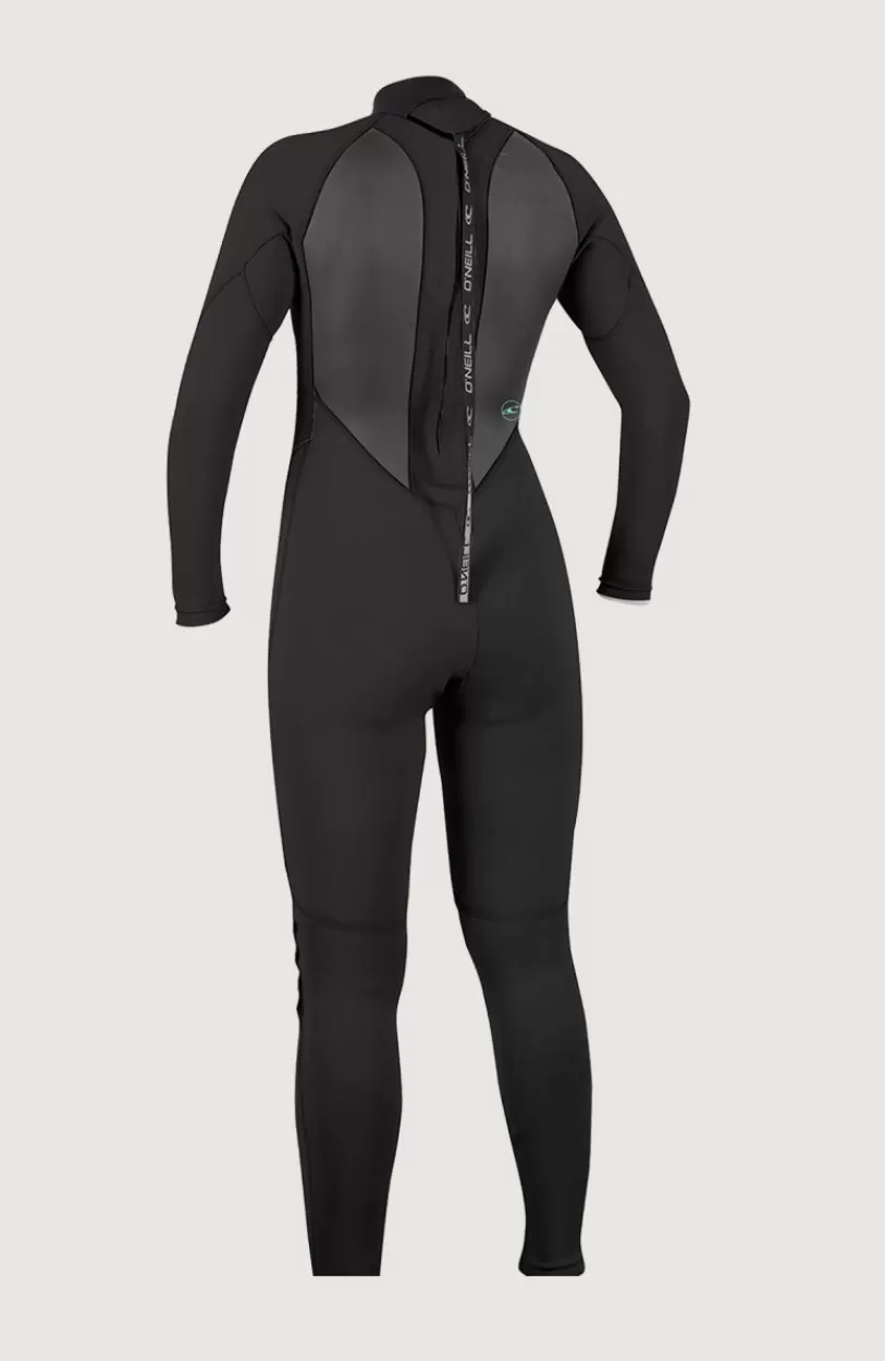 Online O’Neill Reactor-2 3/2mm Back Zip Full Wetsuit | BLACK/BLACK