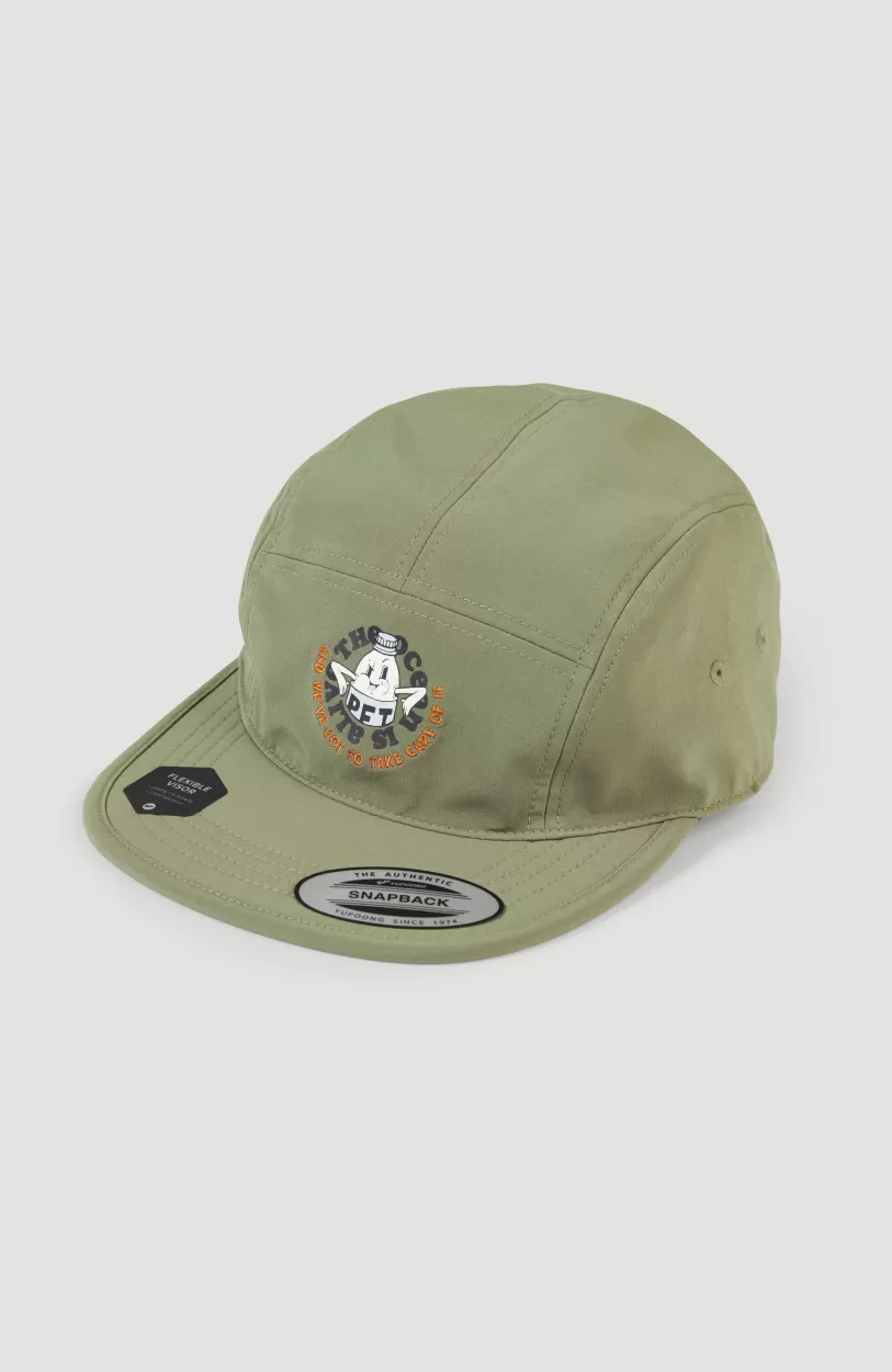 Outlet O’Neill Reversible Cap | Deep Lichen Green Colour Block