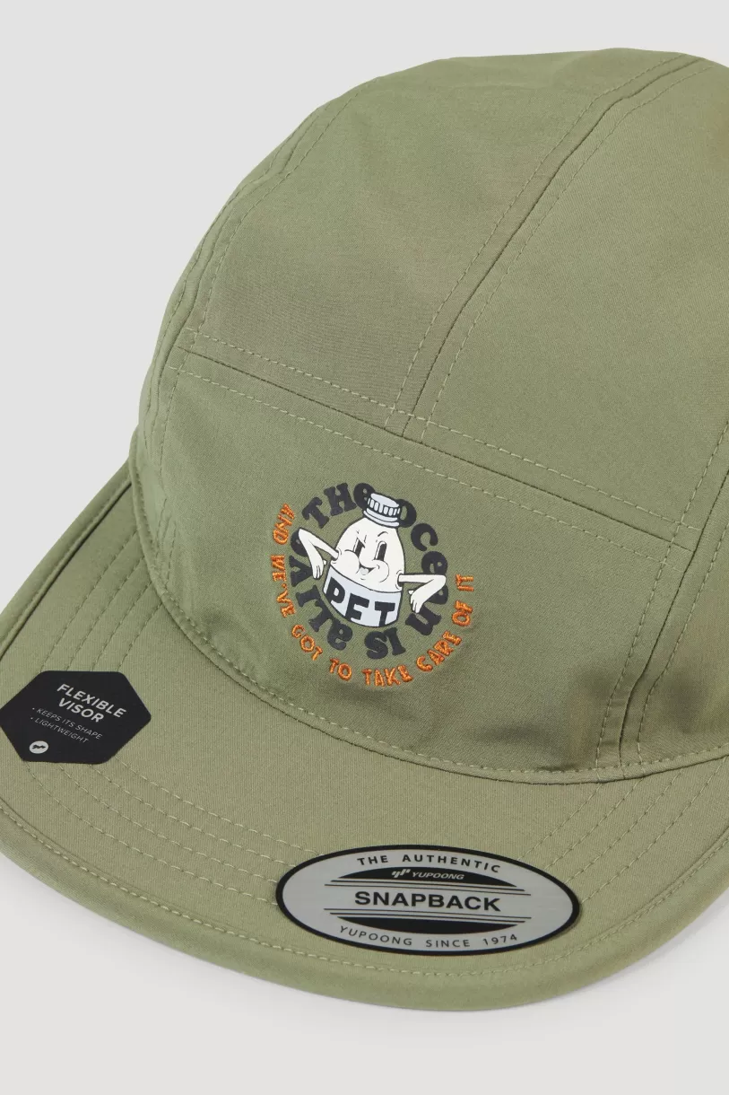 Outlet O’Neill Reversible Cap | Deep Lichen Green Colour Block