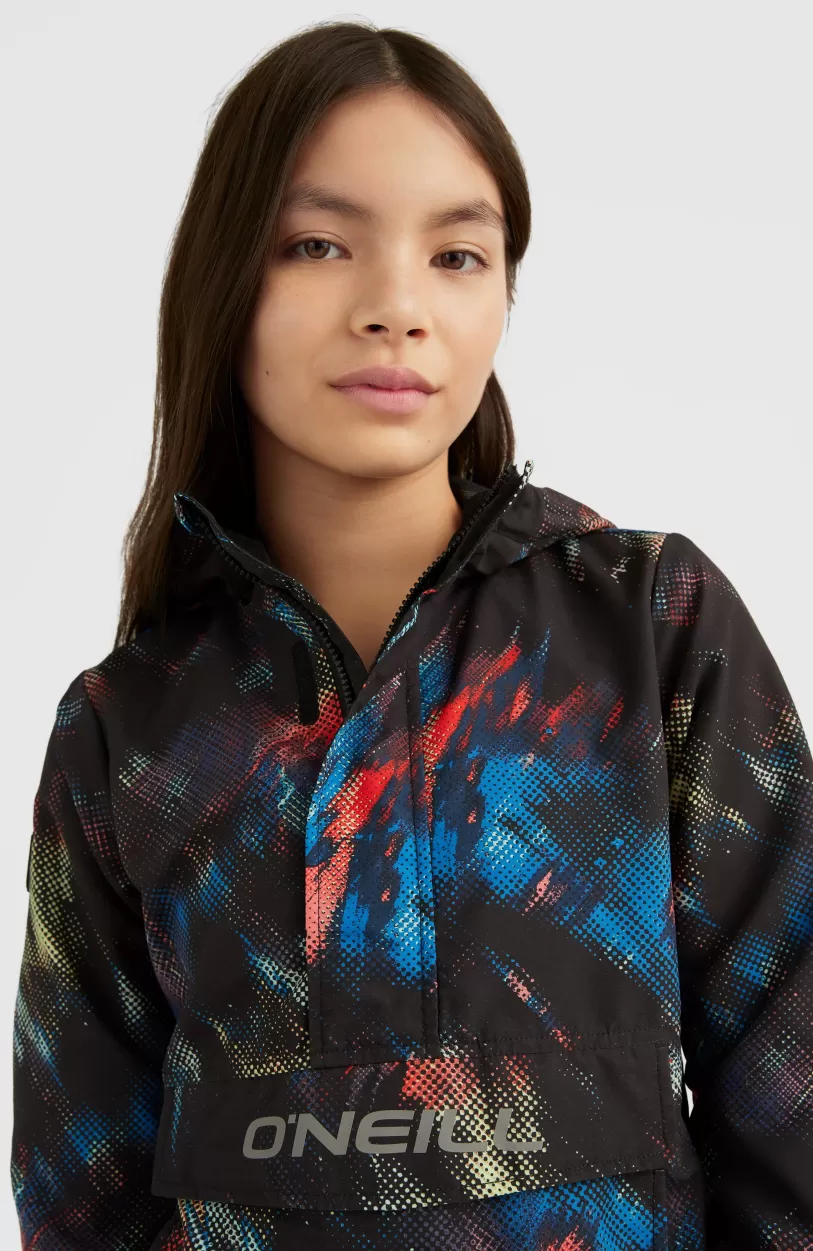 Hot O’Neill Ridge Anorak Jas | Black Future Fade