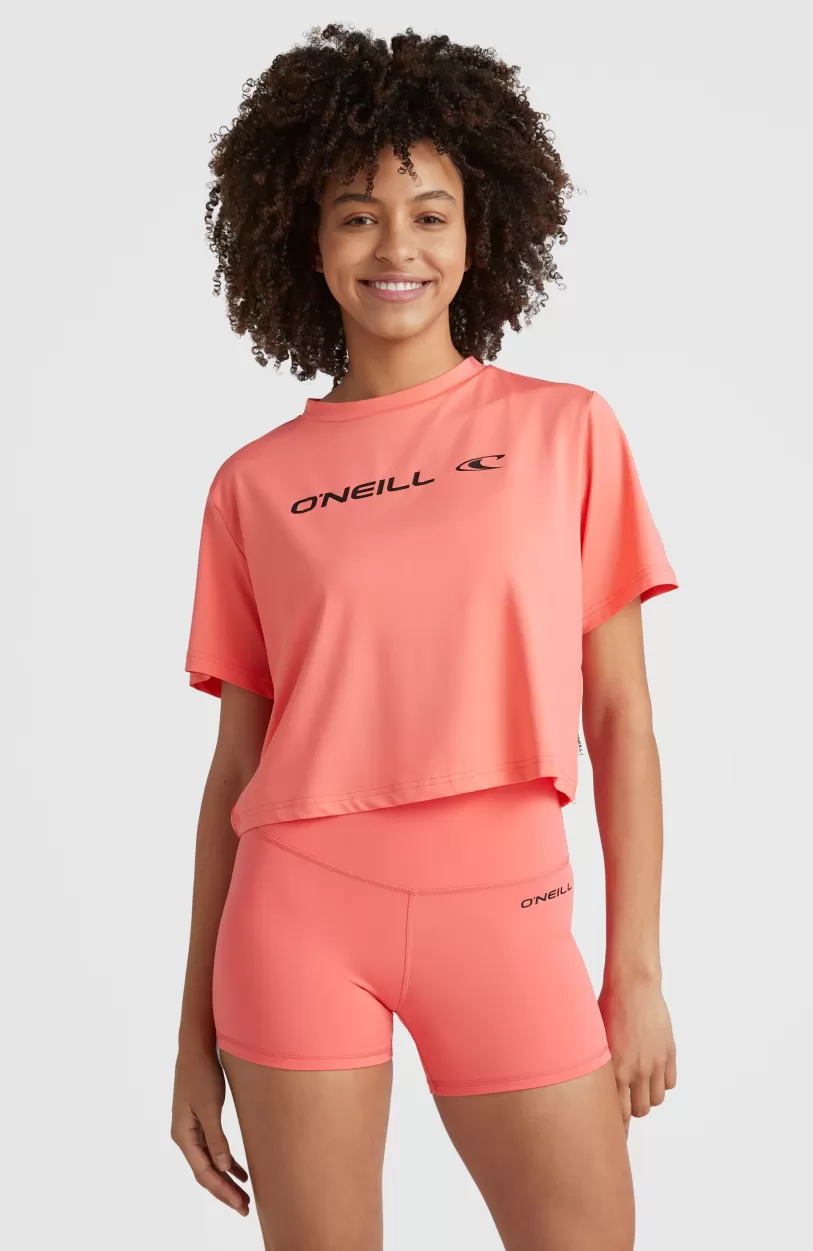 Shop O’Neill Rutile Cropped T-shirt | Georgia Peach