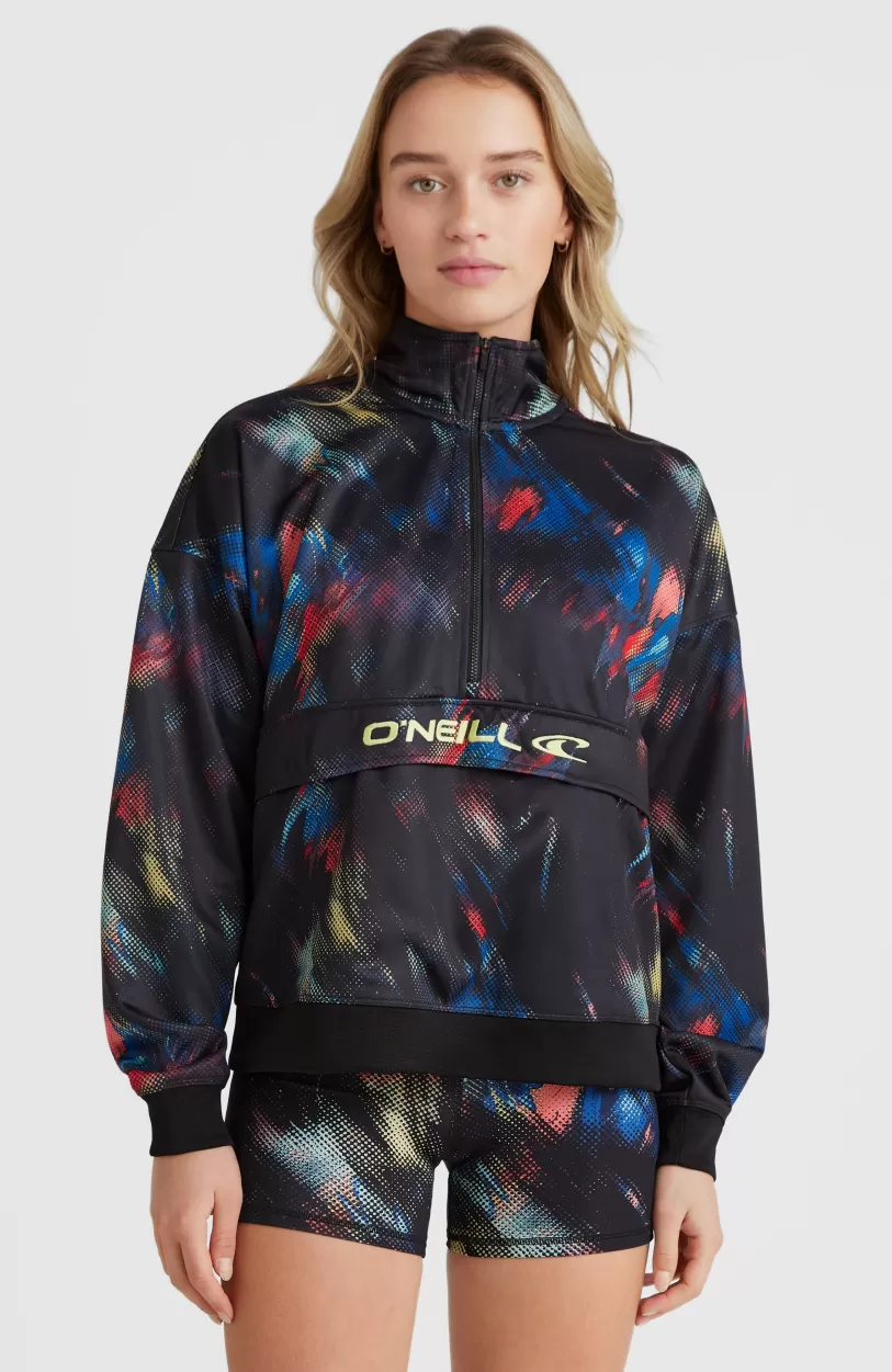 Best O’Neill Rutile Half Zip Fleece | Black Future Fade