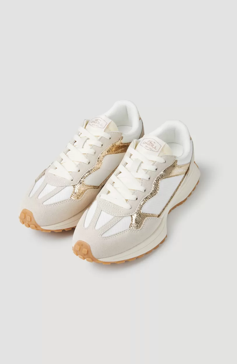 Shop O’Neill SANIBEL LOW Sneakers | BRIGHT WHITE/ ROSE GOLD